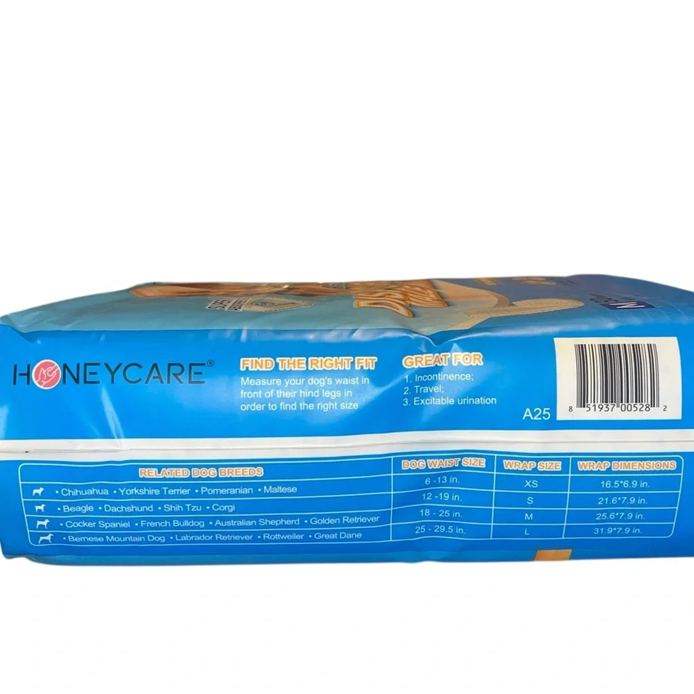 🌟NEW🌟 Honeywell Disposable Male Wraps - Size Medium
